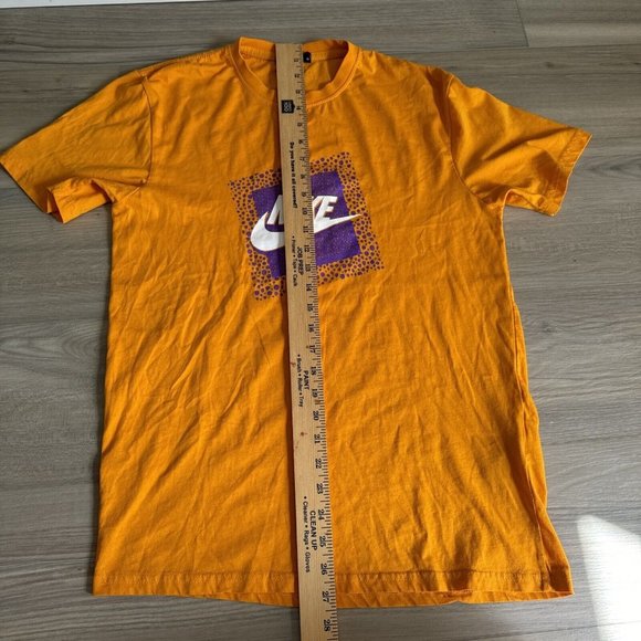 Vintage NIKE Orange Yellow Purple‎ Lakers Shirt Men’s Size Medium VTG - Picture 5 of 9